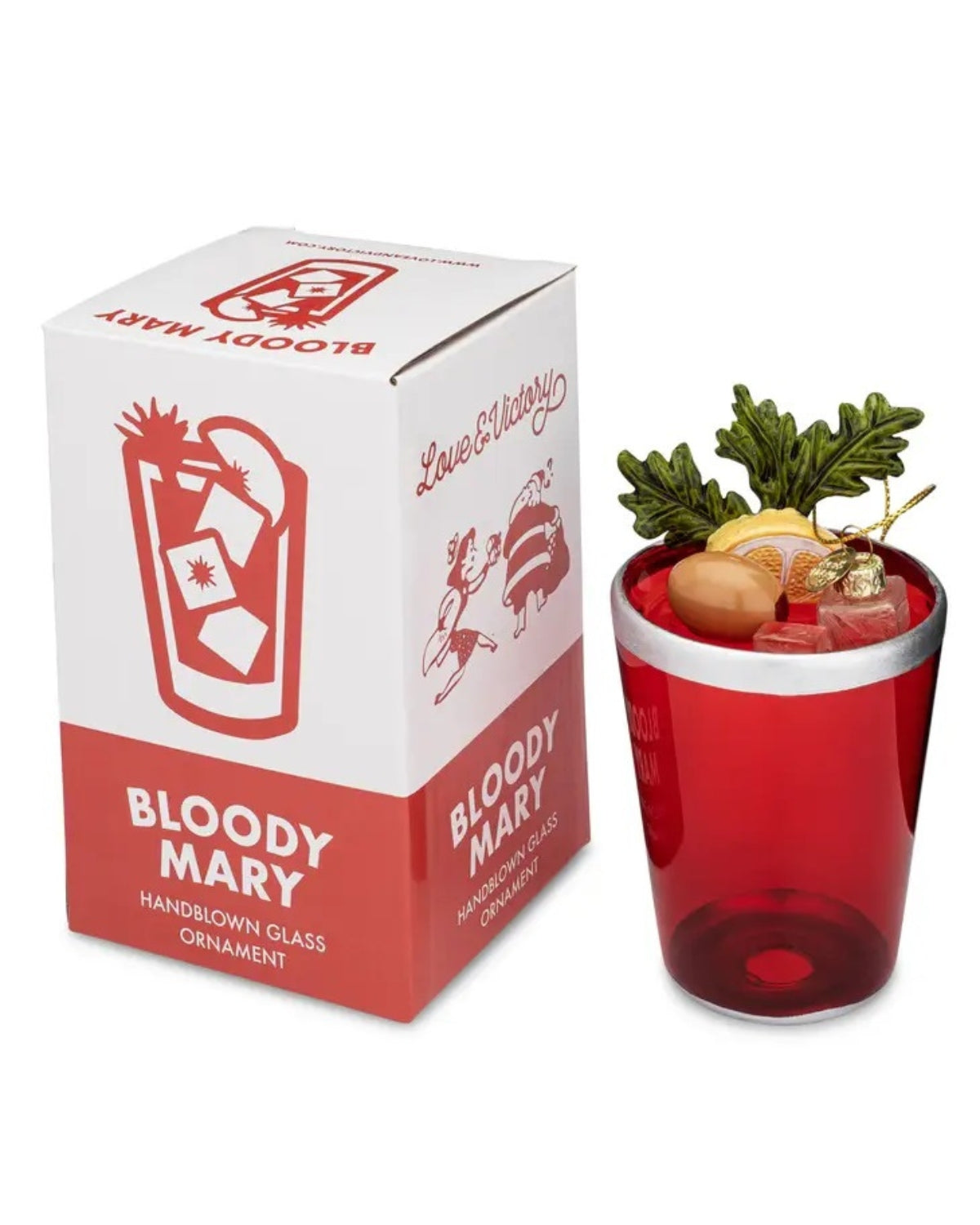 Bloody Mary Christmas Ornament