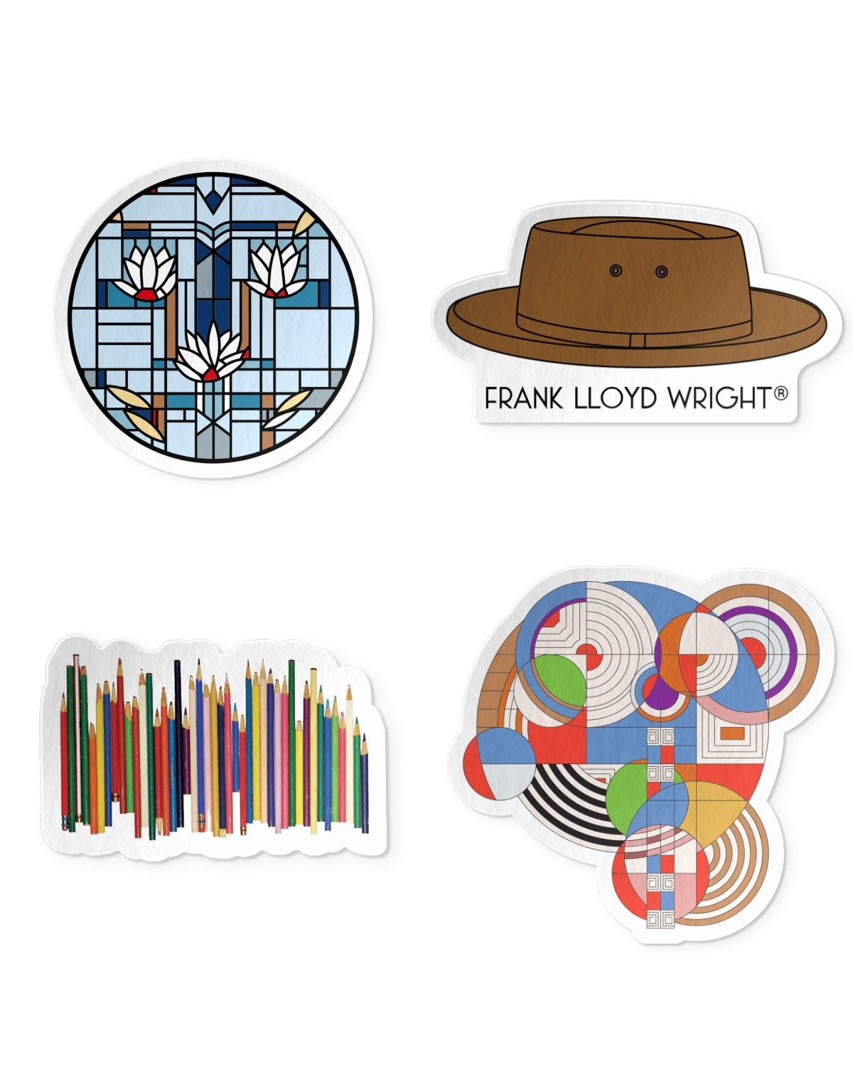 Flw Sticker Frank Lloyd Wright Stickers